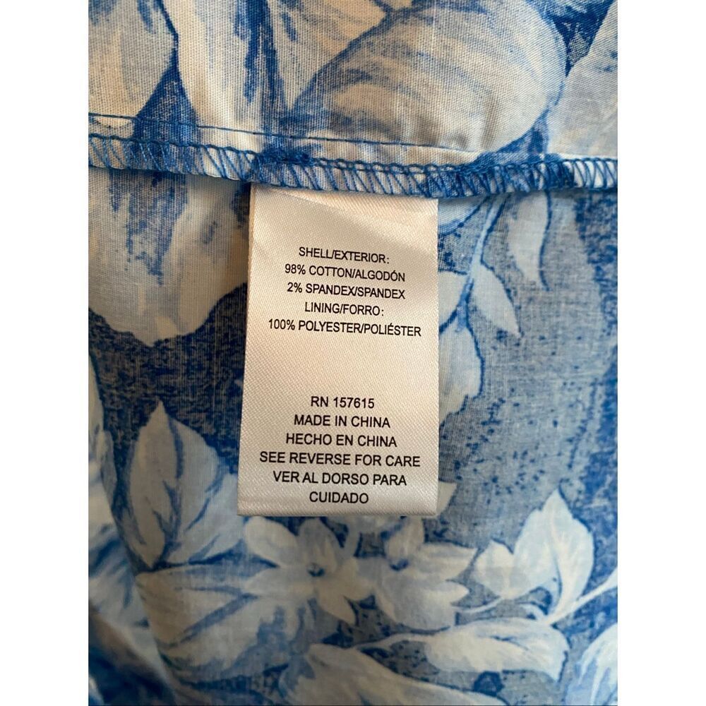 Joie blue floral maxi dress ankle length NWT Sz 10 - Picture 8 of 9